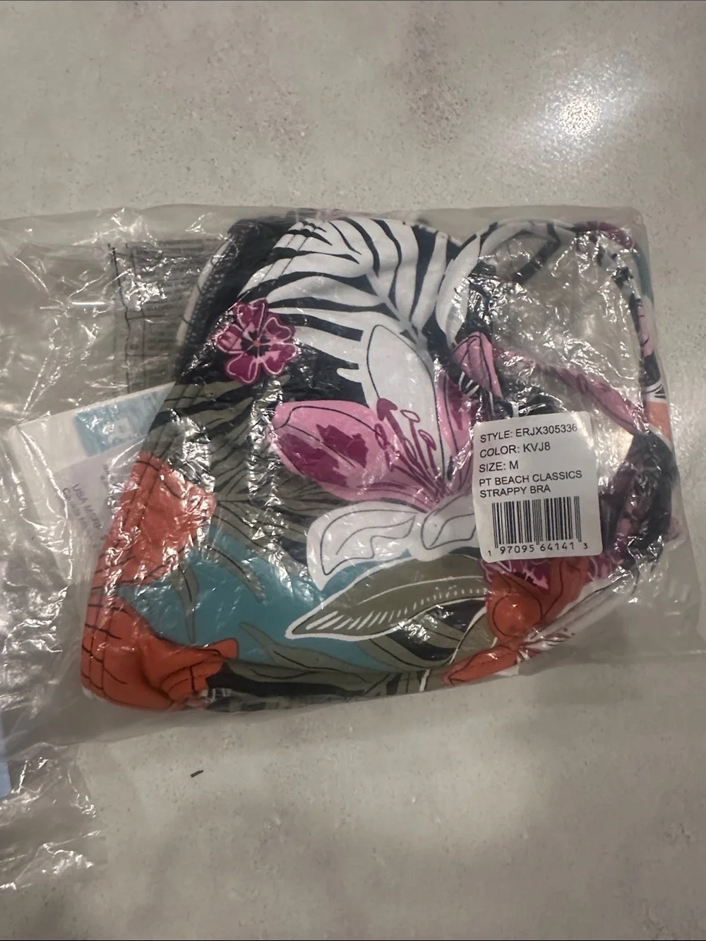 Roxy PT Beach Classics-Floral Print Bikini Top & Matching Bottoms